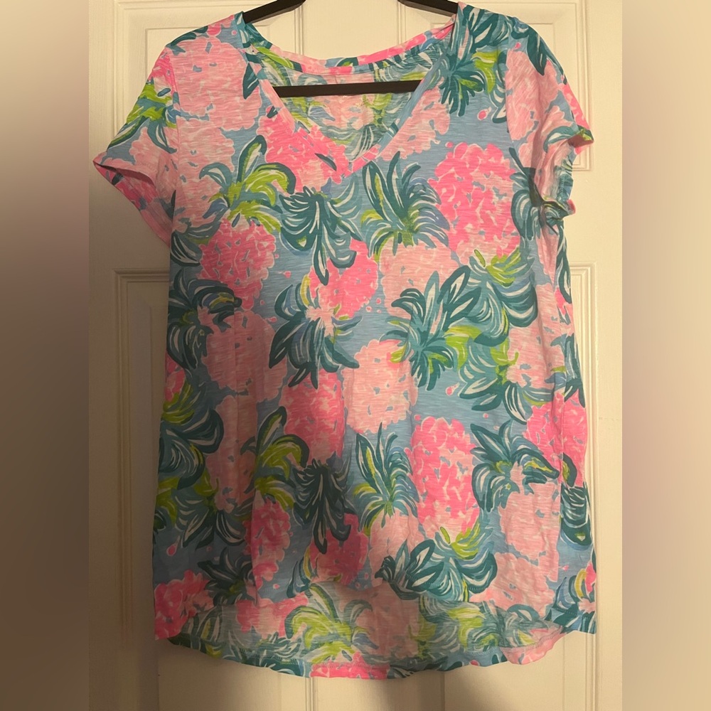 Etta Scoop Neck Short Sleeved Top